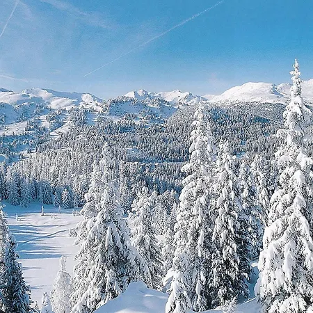 Tatil Evi Sunlit With Jacuzzi In Turracherhohe Turracher Hohe